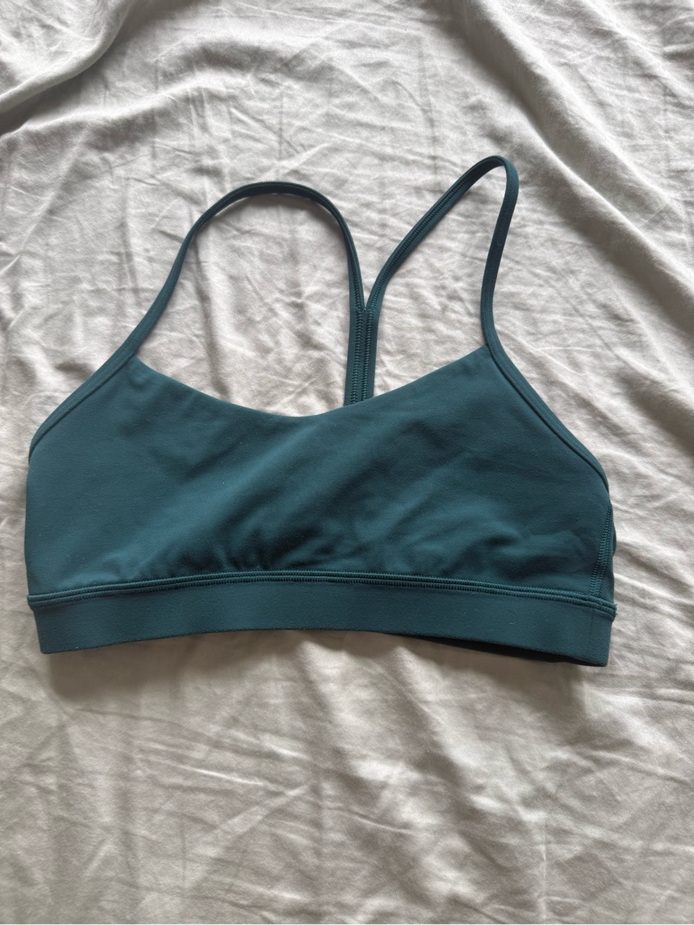 lululemon athletica Strappy Sports Bra - Teal Green
